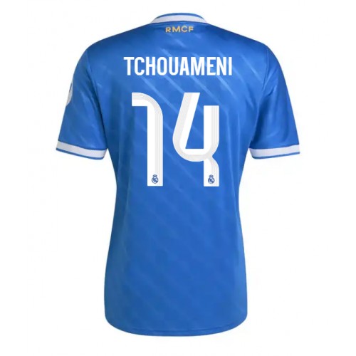 Real Madrid Aurelien Tchouameni #14 Tercera Equipación 2025-26 Manga Corta